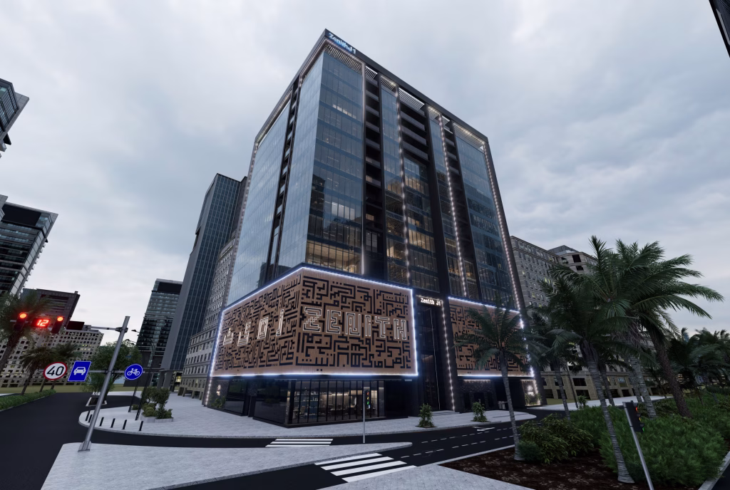 Illustrative Zenith J1 residential tower in Dubai